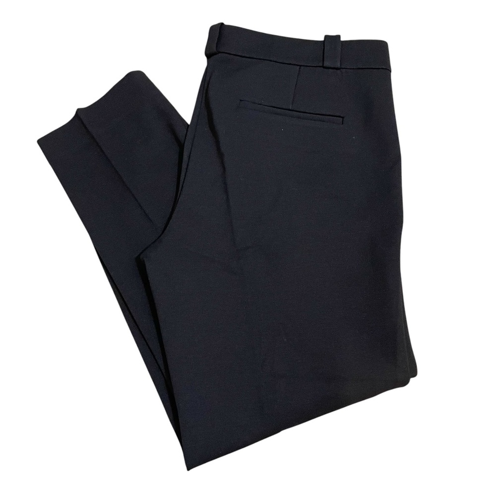 LOFT Black Marisa Pants 6 Straight Leg Careerwear Office Business Casual Classic